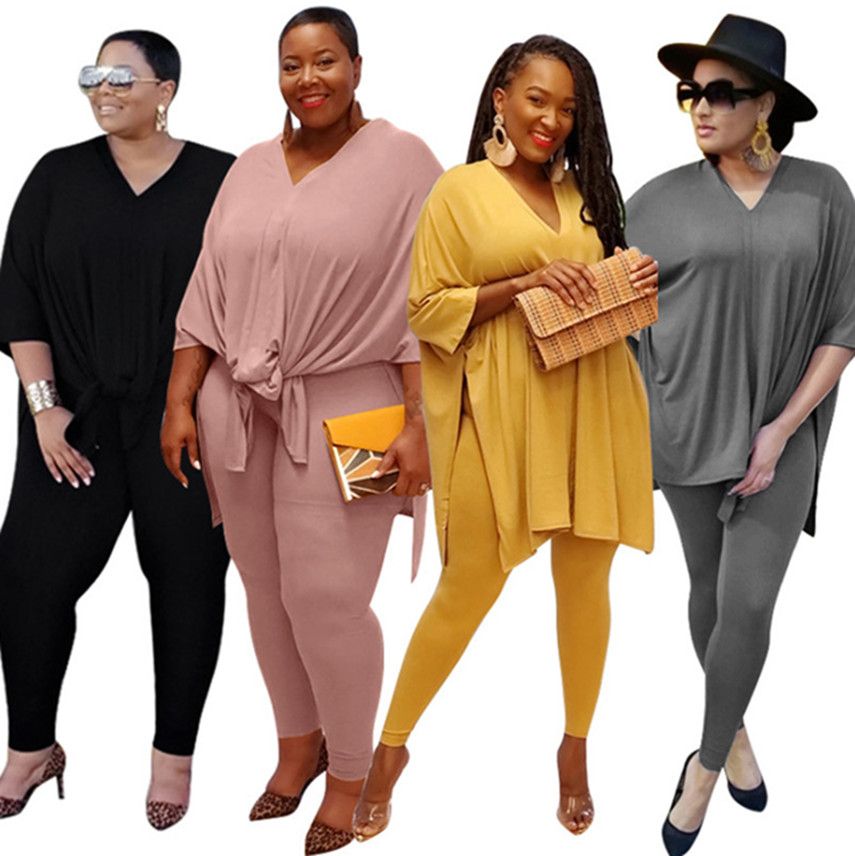 plus size 2 piece sets