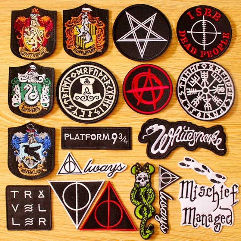 Acquistare Toppa Harry Potter Fai Da Te Vestiti Ferro Sulle Toppe  Abbigliamento Toppe Fai Da Te Ricamo Patch Vestiti Applique A Strisce F  Economico | Consegna Veloce E Qualità | DHgate Italy