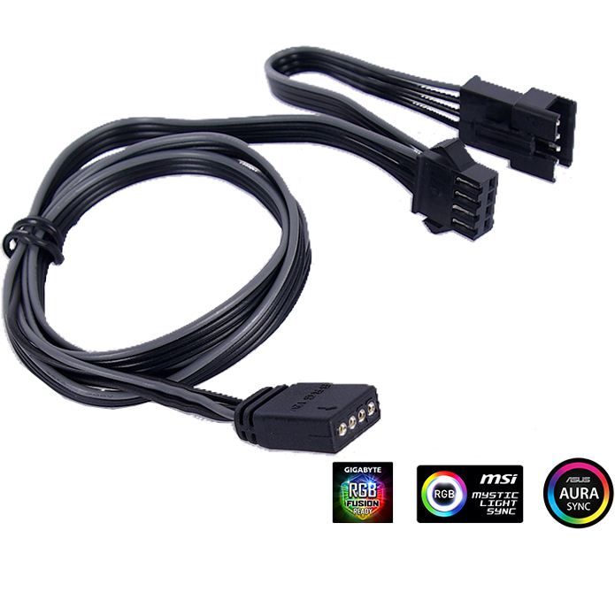 Compre Phanteks Cable De 4 Pines Ph Cb Rgb4p Para Rgb Led Sync Con