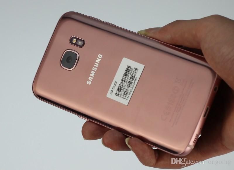 Enfermedad azafata sentido Teléfonos Móviles Pink Galaxy Samsung S7 G930F 5.1Inch Quad Core 4 GB 32 GB  4G