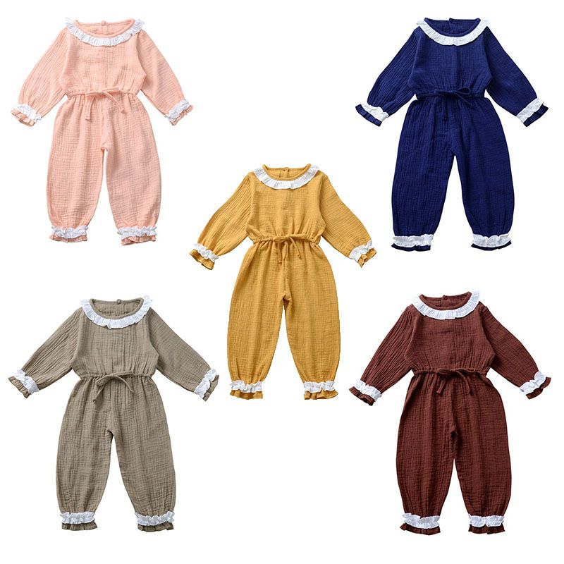 baby linen jumpsuit