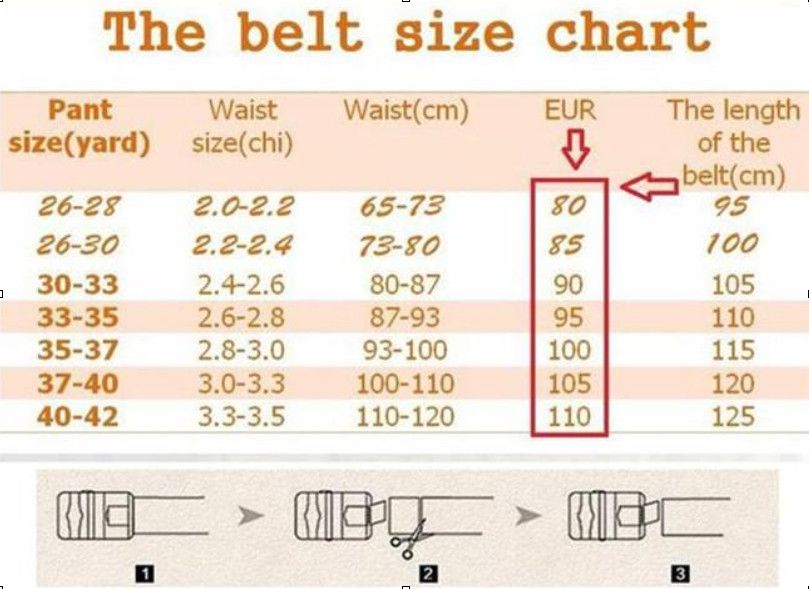 Bke Jean Size Chart