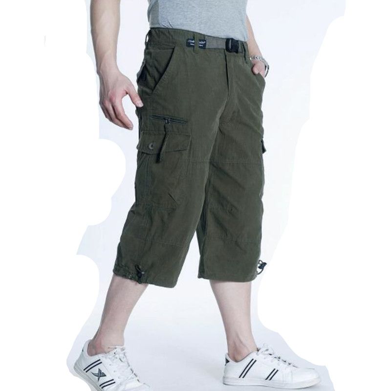 mens three quarter pants