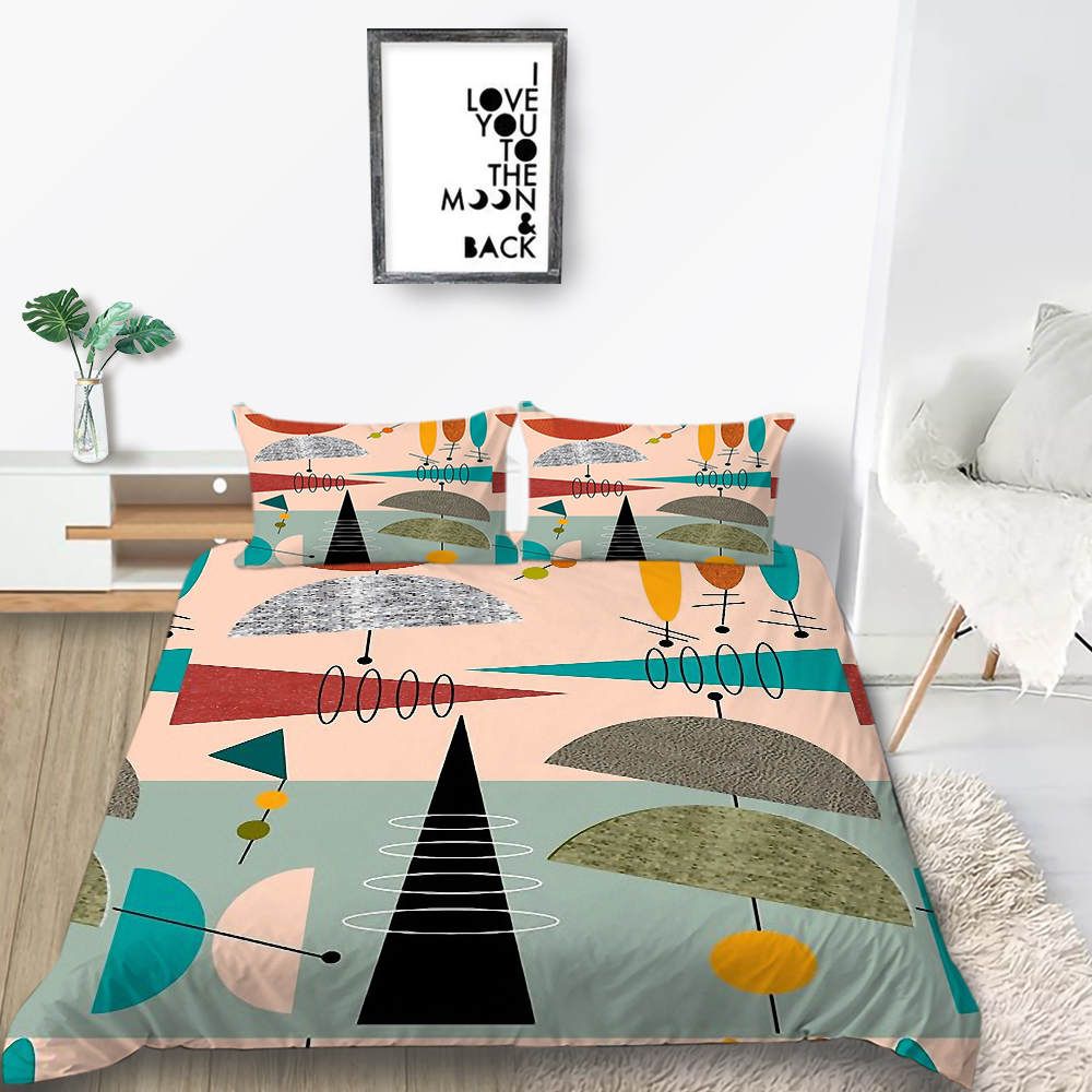 Signal Receiver Bedding Set Twin Size Cute Cartoon Creative 3d