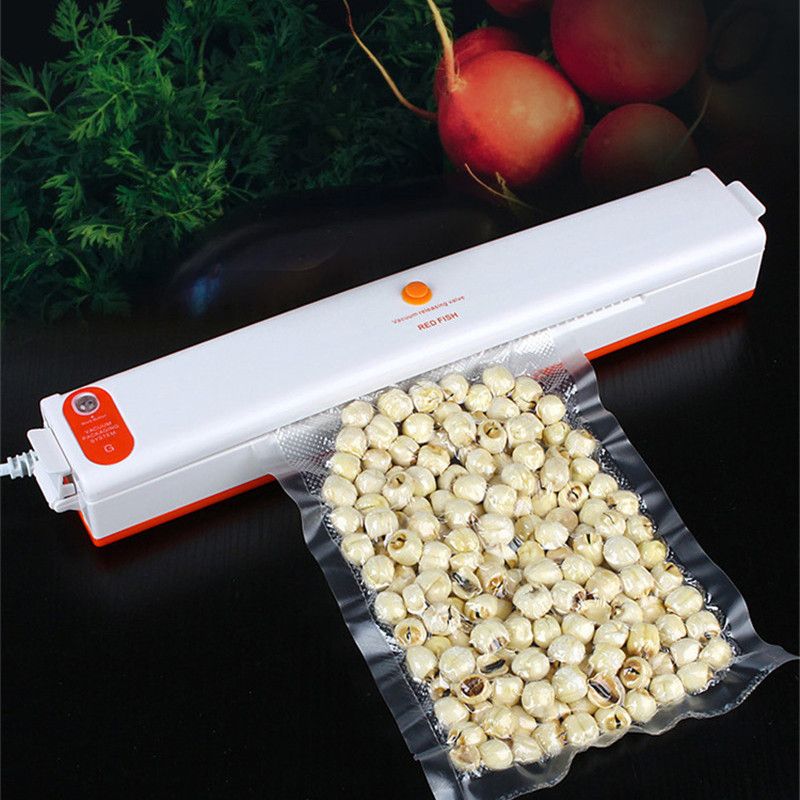 FOOD VACUUM SEALER SAVER MACHINE SEALING MEAL FRESH SAVER PACKAGING 220V/110V 3 FOOD VACUUM SEALER SAVER MACHINE SEALING MEAL FRESH SAVER PACKAGING 220V/110V 3