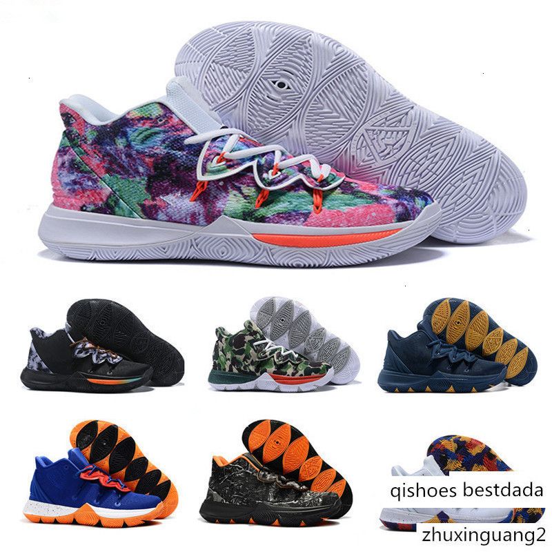 kyrie 5 neon blends