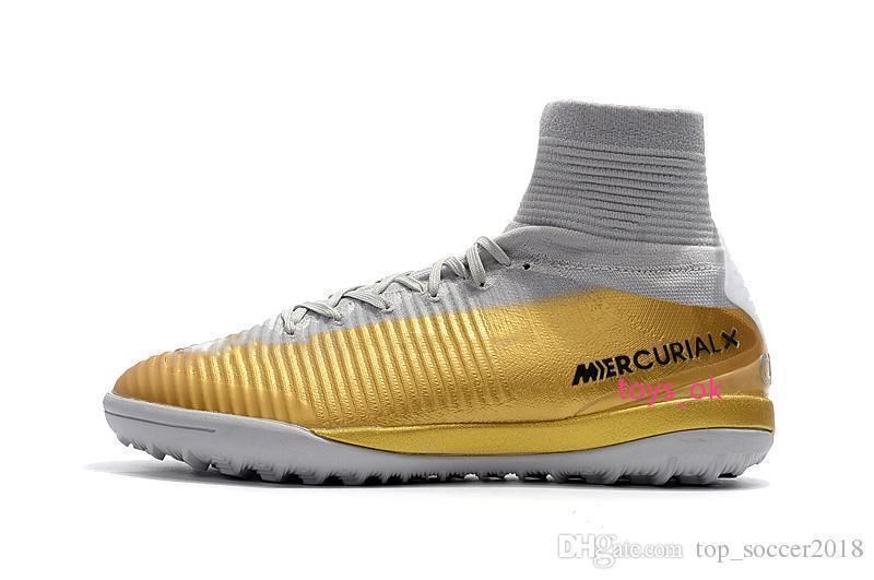 gold indoor soccer shoes