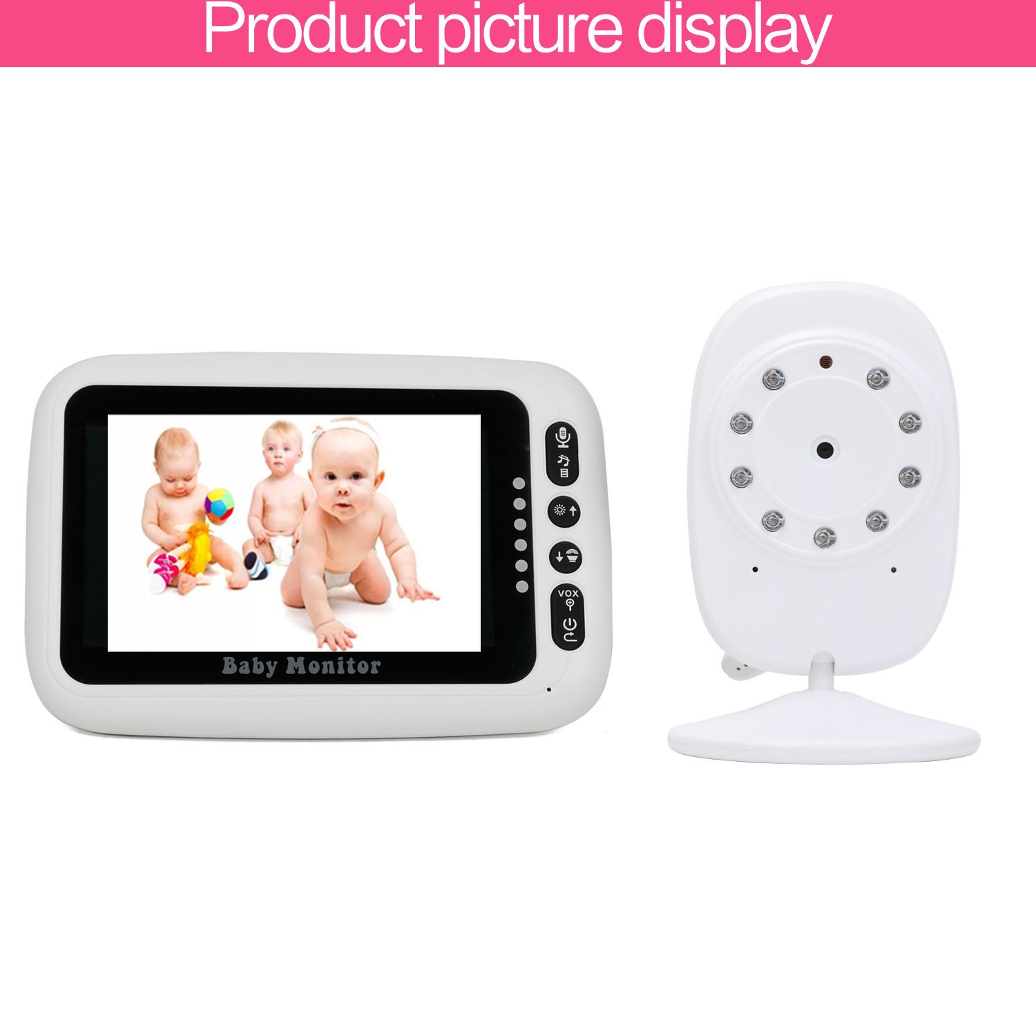 baby monitor with temperature sensor