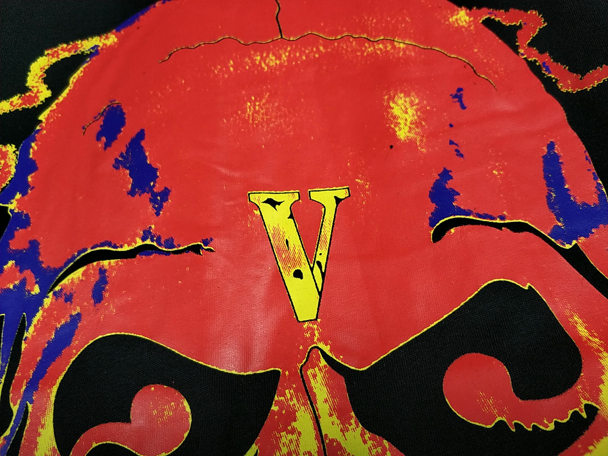 Vlone Stone Cold V Men Women High Quality 100 Cotton Clothings