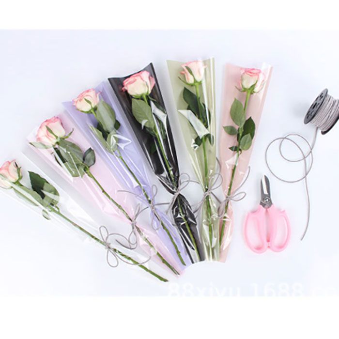 bouquet bolsas with handles