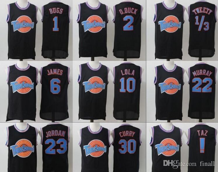 black space jam jersey