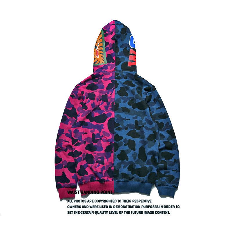 shark mouth moletom com capuz