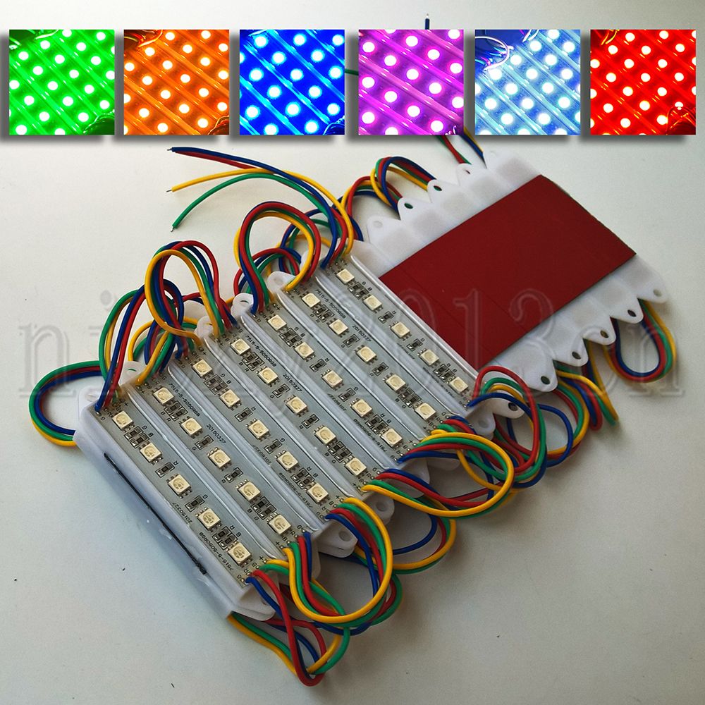 Details about   20-1000Pcs 5050 LED Modul Licht Helle Schaufenster Zeichen Lampe Lichtschläuche 