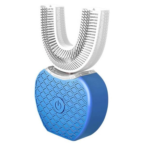 Intelligent Auto Ultra Sonic Electric Teeth Brush 360 Degrees Toothbrush U-Shape