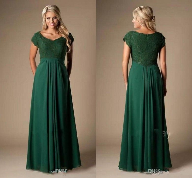 Vintage Dark Green Bridesmaid Dresses ...