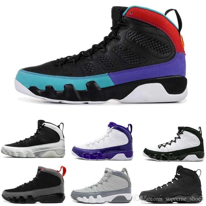 size 9 men's basketball shoes