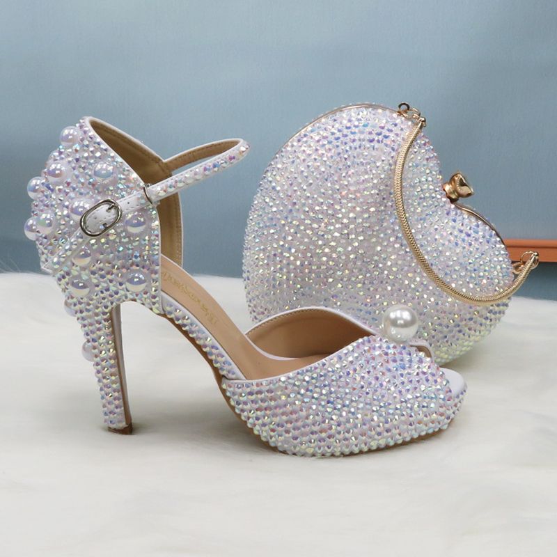 ladies wedding shoes and bags