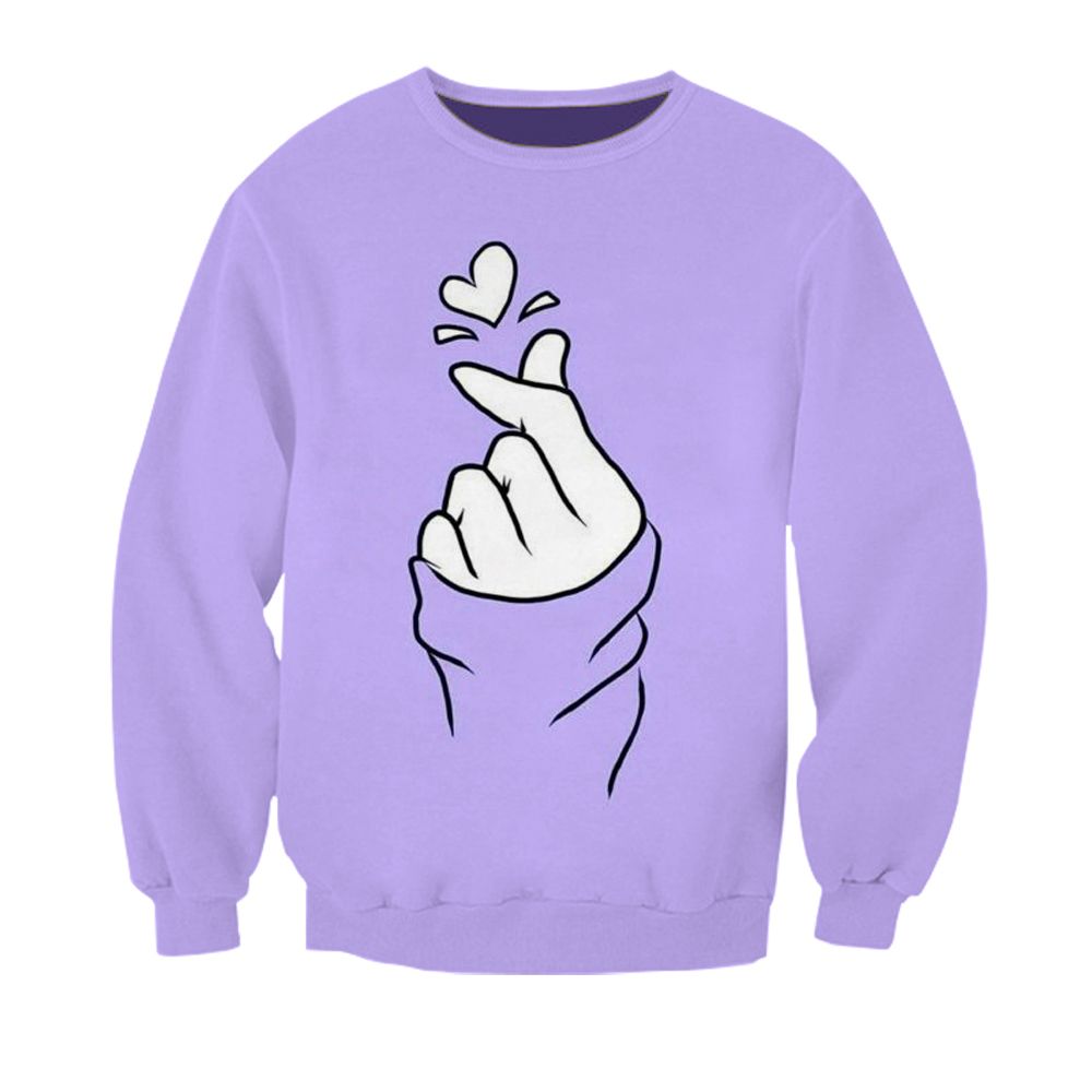purple womens sweatshirt