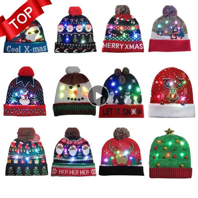 different christmas hats