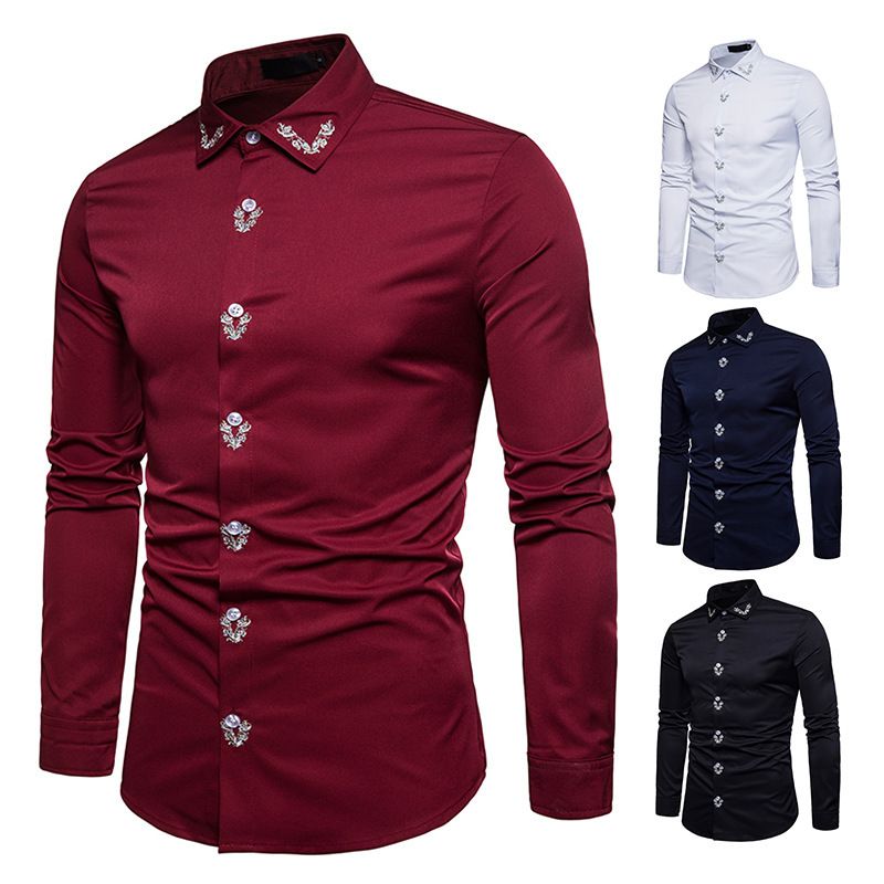 plus size formal shirts