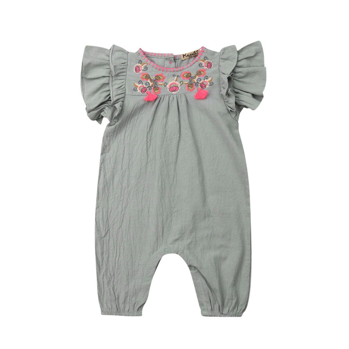 baby girl summer romper