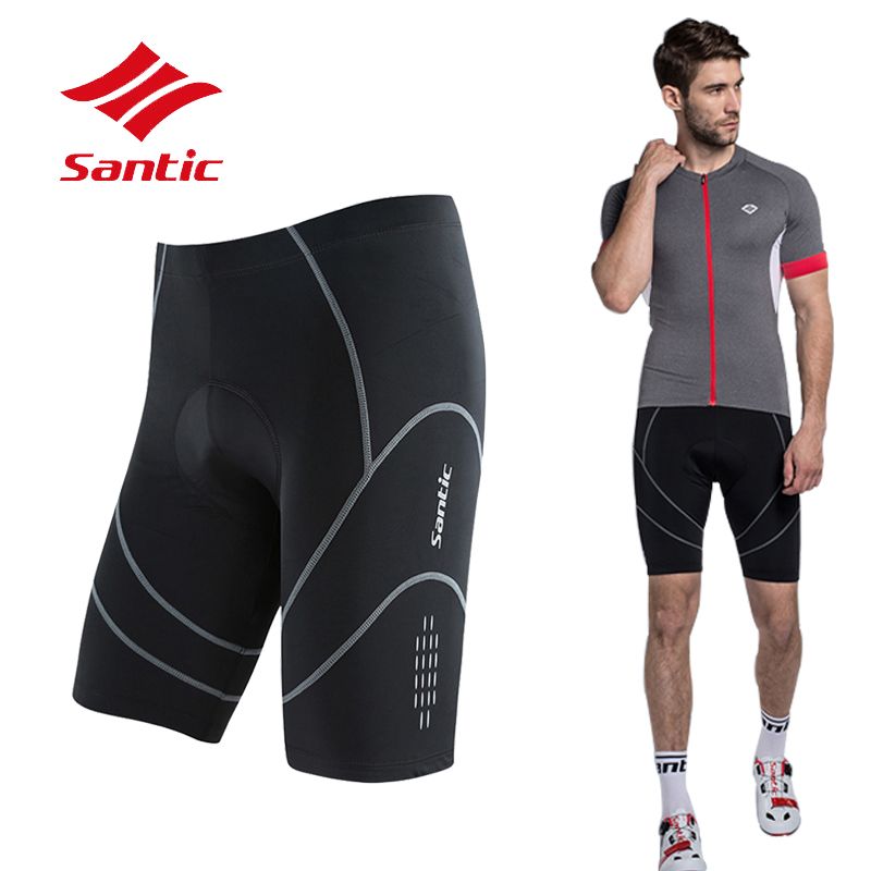 santic men's cycling padded shorts