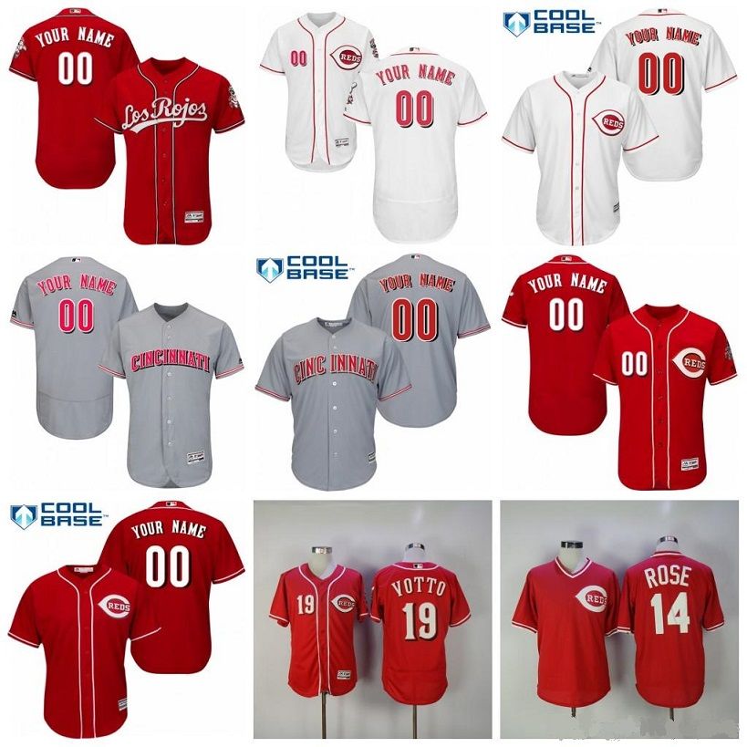 personalized reds jersey