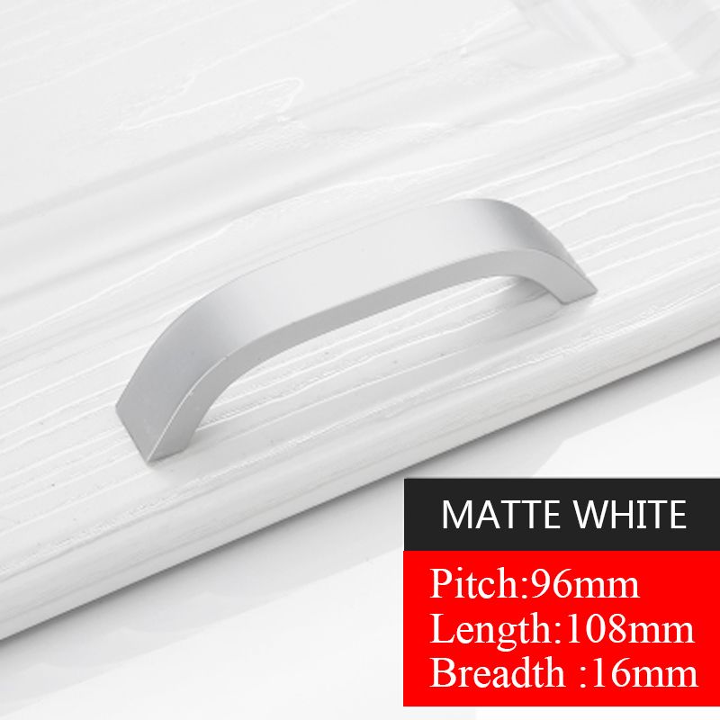 96mm Argent Blanc