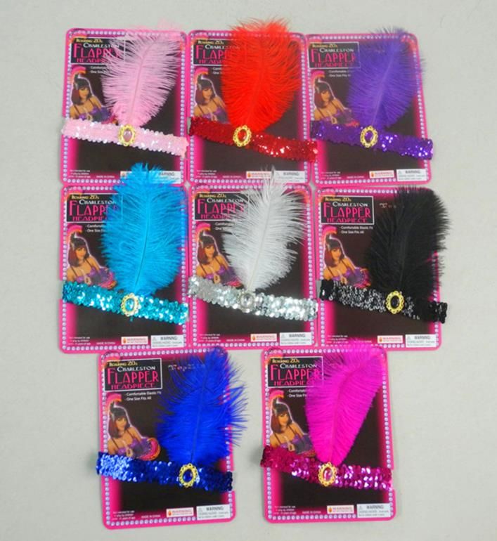 Brand New Flapper 1920s Sequin Headband Accessory
