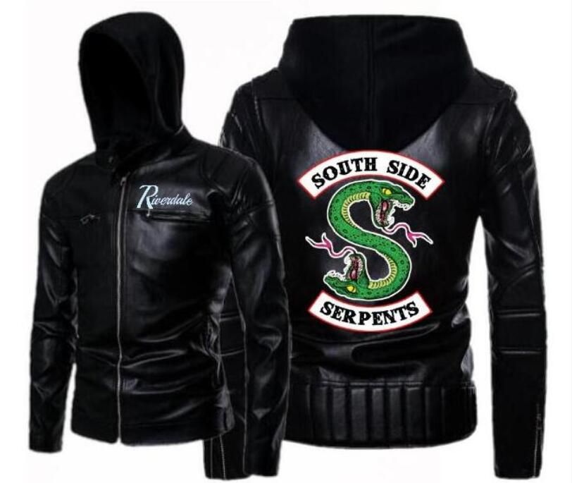 south side serpents jaqueta de couro