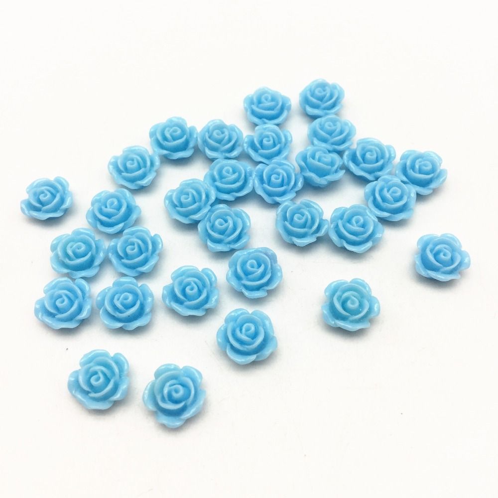 60 x Mixed Flat backs Hearts Resin Pearls Bow Flower Embellishments Cabochon