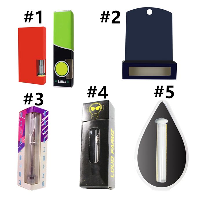 Vape Cartridge Retail Display Box Mylar Bag Paper Dankwoods Glass