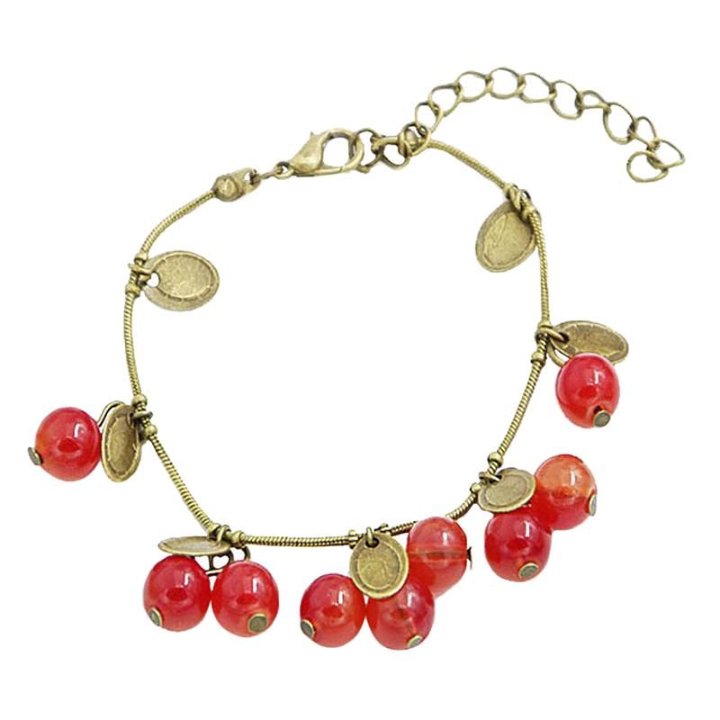 red fashion bracelets