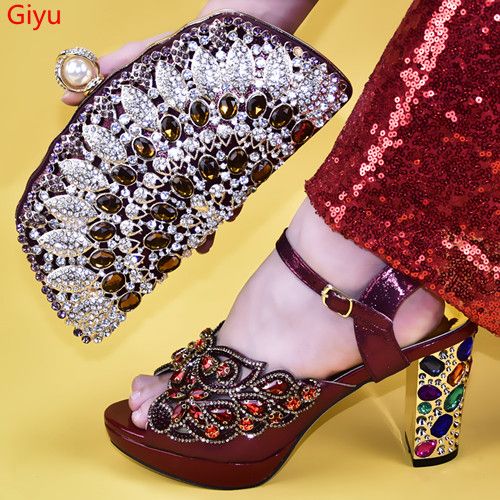 2021 Hot Selling African Mooie Designer Schoenen En Tas Ingesteld Om Te  Matchen Italiaanse Feestschoenen Met Bijpassende Tassen Set !! Syy1 1 Van  Cocoqq, 51,83 € |DHgate
