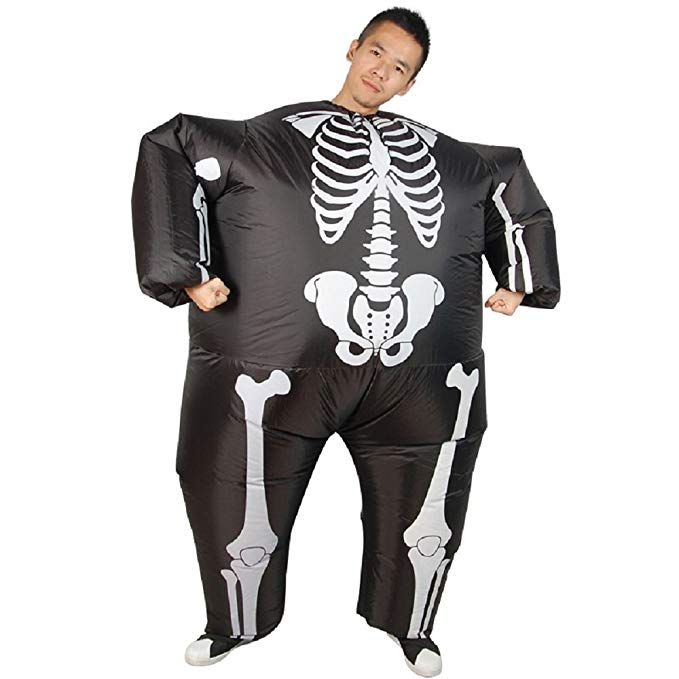 Acheter Pas Cher Halloween Déguisement De Squelette Gonflable Thème Comique  Thème Costume De Mascotte Explosive Pour Adulte Squelette Pour Homme Du  38,36 € | Fr.dhgate