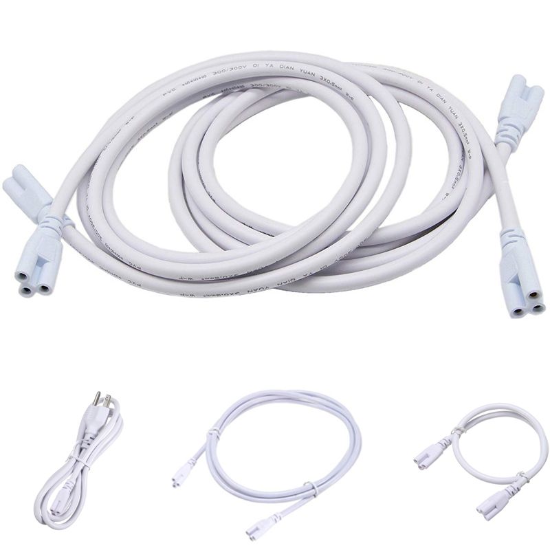 compre cable de la lampara de extension con cable de 3 pines cable de luz de tubo led para t8 t5 bulbos de tubo integrado ee uu a 20 62 del
