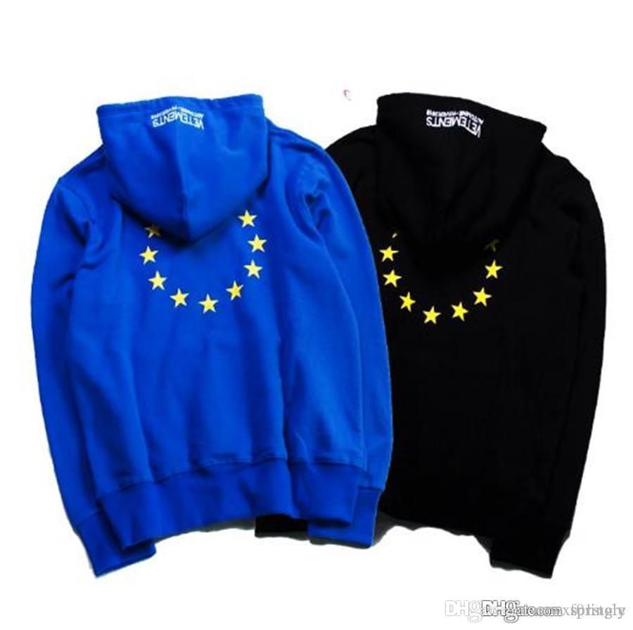 Vetements Definition Embroidery Hoodie 2025