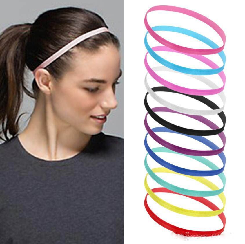 2019 Women Men Yoga Hair Bands Sports Headband Girls Sport Anti