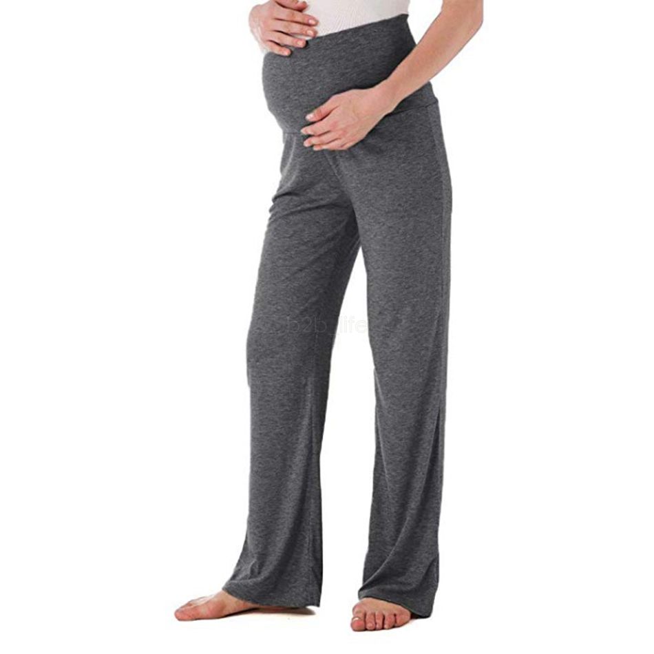 Premamá Invierno Leggins Abrigos Mujer Leggings De Maternidad para Mujeres Pantalones Sin Costuras SóLidos Pantalones EláSticos para El Embarazo 