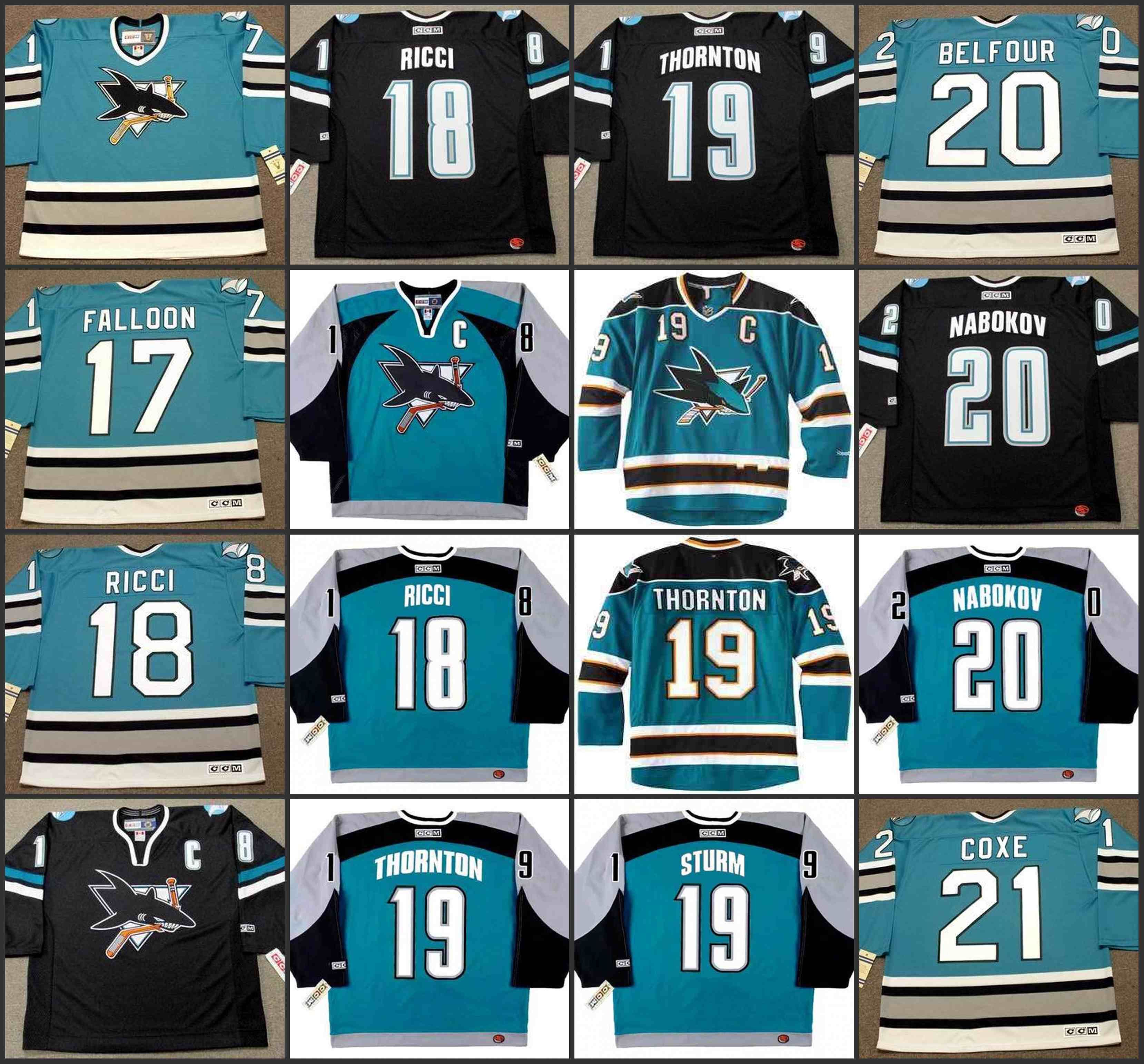 hockey jersey san jose