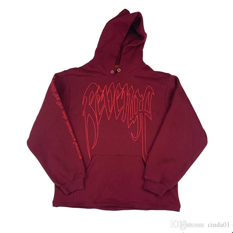 revenge red hoodie
