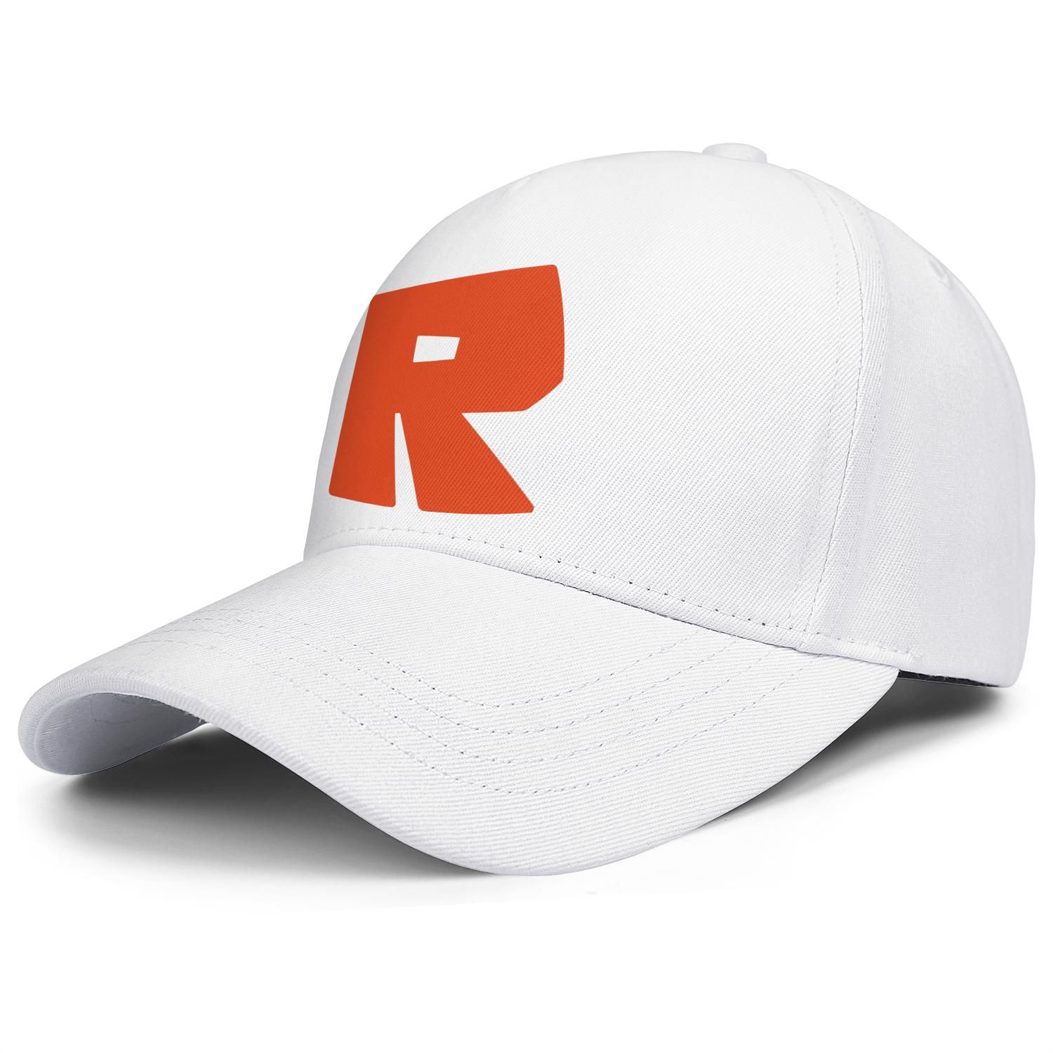 roblox logo orange black womens mens fishing hats adjustable baseball hat custom vintage printed hats cheap snapback hats hats online from styleport