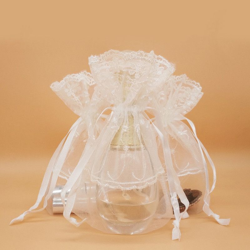 organza christmas bolsas