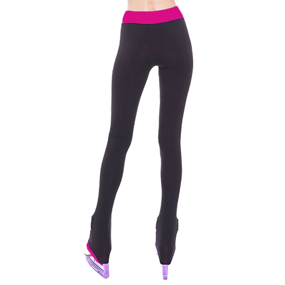 Ice Figure Skating Leggings Pants Gym 