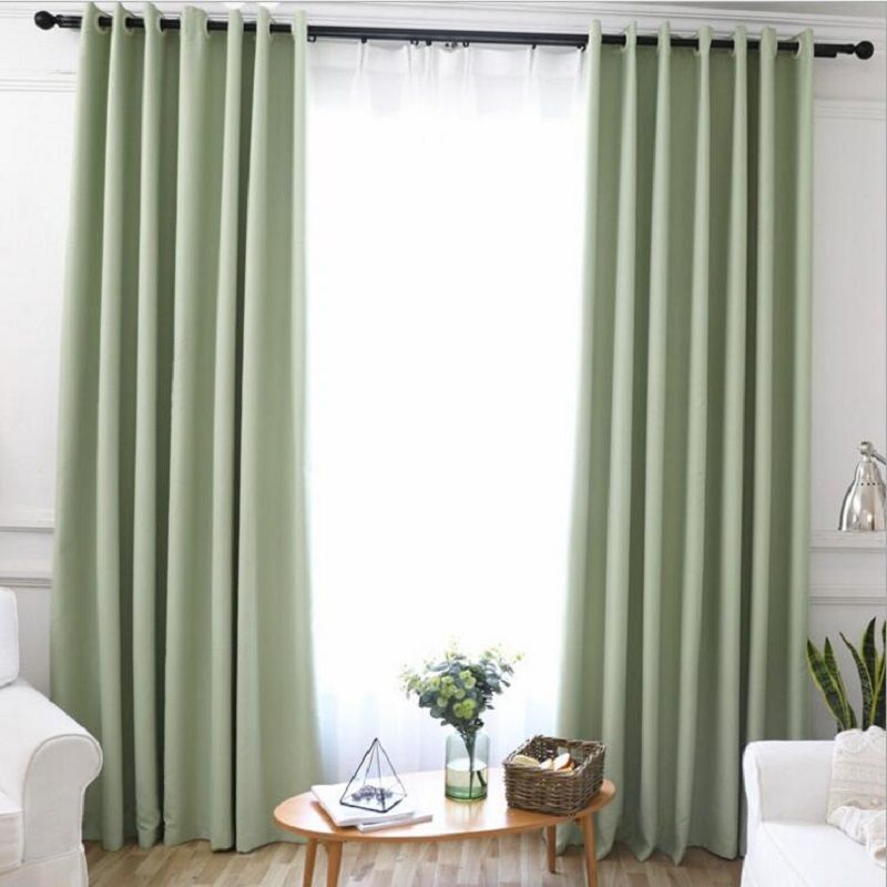 2019 Blackout Curtains For The Bedroom Solid Colors Curtains For The Living Room Window Greey Gold Curtains Blinds From Qygw Gt 14 51 Dhgate Com