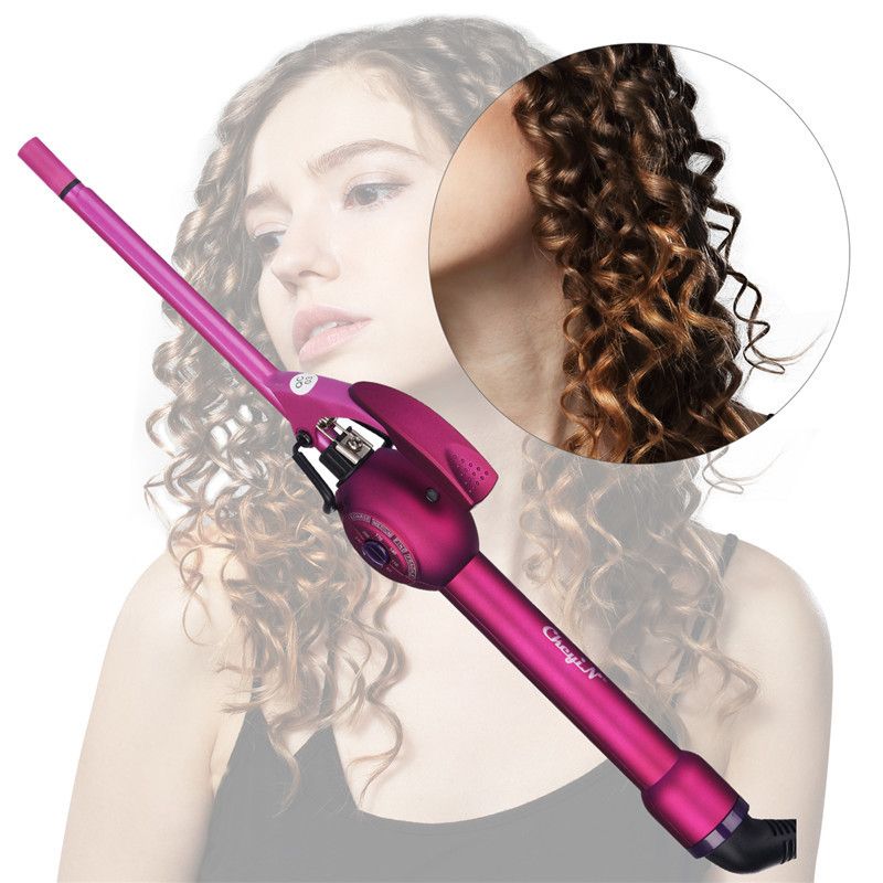 Compra 9MM Curling Pelo Plancha Varita De Cerámica Y Turmalina Pequeño  Delgado Mini Pinzas Rizo Rizador De Pelo Styler Roller Eléctrico De Pelo  Waver 110 240 Barato | Entrega Rápida Y Calidad | Es.Dhgate