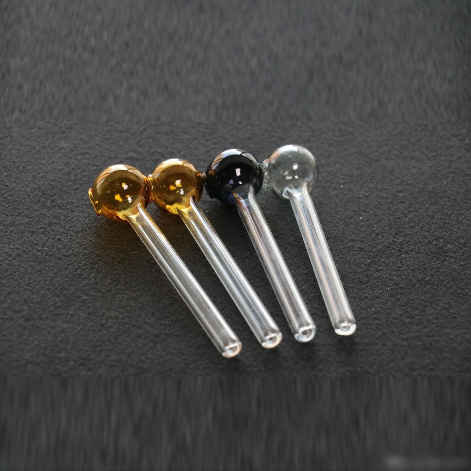 2021 Wholesale Glass Oil Burner Pipe Mini Smoking Hand Blown Pipes Thick Glass Pipe For Dab Rig