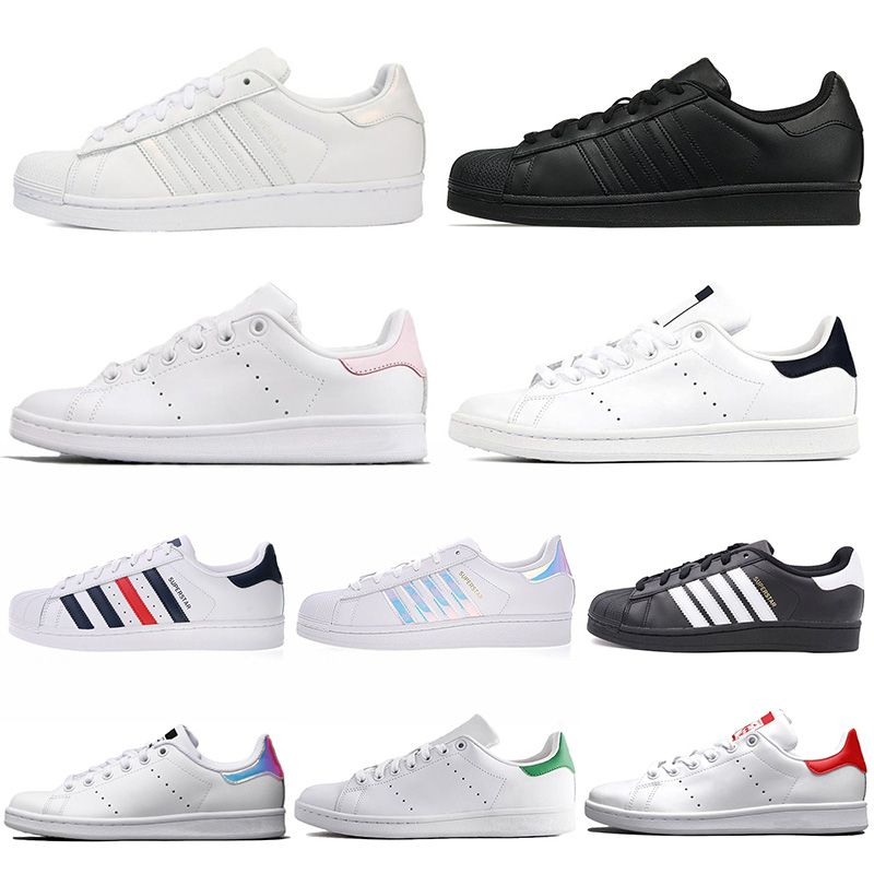 Platform Kanye Fashion Stan Smith Core Black Sneakers White Green White Blue Skateboarding Shoes Stars Flats Mens Womens Designer Shoes Mens Shoes Loafers From Leader_2020, $25.39| DHgate.Com