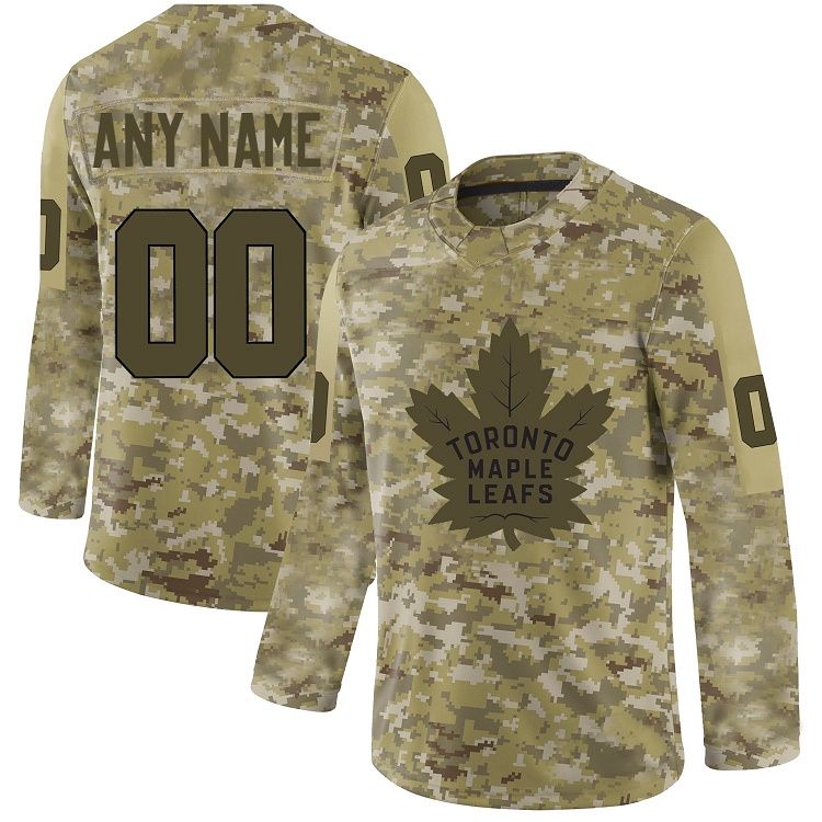 toronto maple leafs army jersey