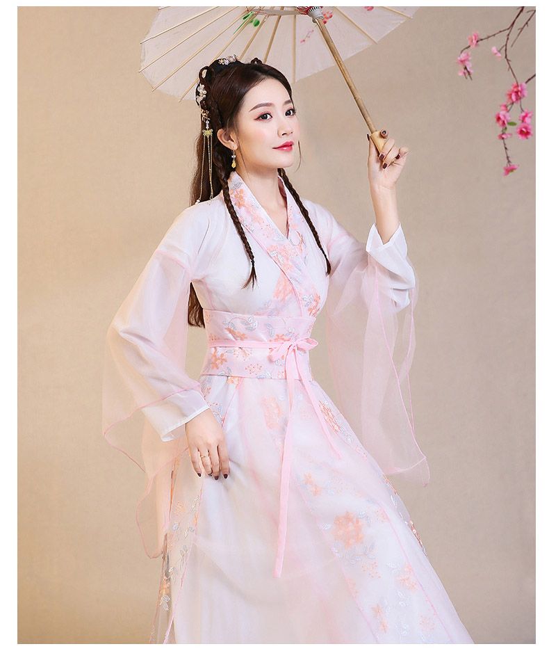 Compra Vestido Tradicional Hanfu Nuevo Chino Para Las Mujeres Traje Antigua  Dinastía Tang Traje De Princesa De Hadas Popular Danza De La Etapa Del  Funcionamiento Del Vestido De Cosplay Barato | Entrega